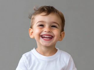 portrait of a smiling boy