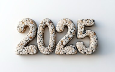 Obraz premium 3D bold font text 