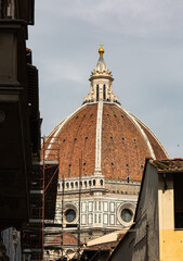 Obraz premium Dome of Brunelleschi of Cathedral of Santa Maria del Fiore in Florence