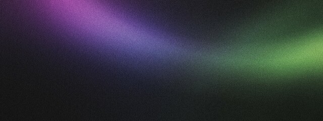 Obraz premium A curved arc of light with a gradient blending from pale lavender to neon green, noise texture effect