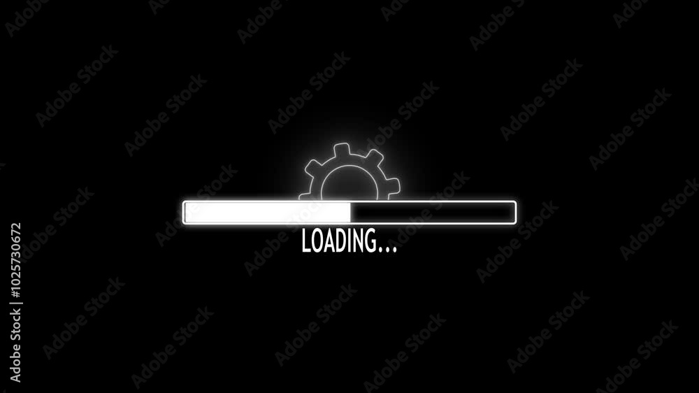 Poster loading is indicated by a dot. load dot icons on the black background.