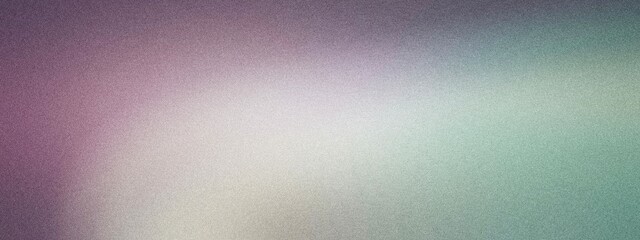 A curved arc of light with a gradient blending from soft lavender to bright turquoise, noise texture effect