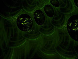 Imaginatory fractal abstract background Image