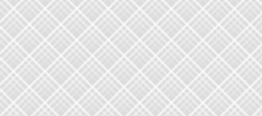 Grey and white diagonal plaid background