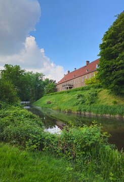 Water Castle Rhede, North Rhine-Westphalia, Germany, Europe.