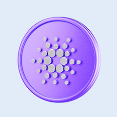 Futuristic 3D Cryptocurrency Coins Collection