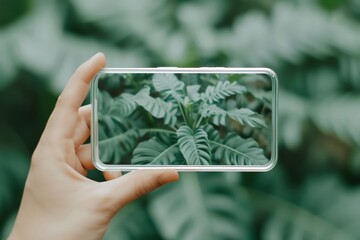 Holographic gadgets emerging from nature, imagination, futuristic growth