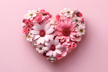 heart of flowers