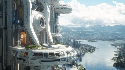 Landscape of office town in Tokyo, Japan
