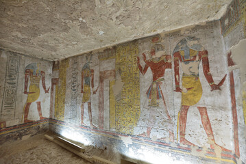 Tomb of Tausert and Setnakht (KV14) in Valley of the Kings, Luxor, Egypt