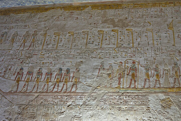 Tomb of Merenptah (KV8) in Valley of the Kings, Luxor, Egypt