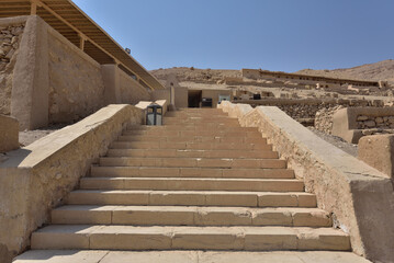 Valley of the Artisans or Deir el-Medina is an ancient Egyptian workmen's village