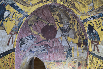 Valley of the Artisans or Deir el-Medina is an ancient Egyptian workmen's village