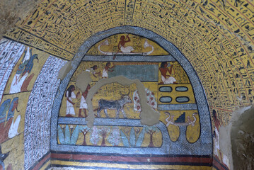 Valley of the Artisans or Deir el-Medina is an ancient Egyptian workmen's village