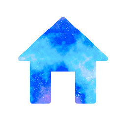 マーブルな星空｜ホームアイコン