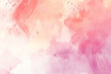 Fototapeta premium Ink texture blending with pastel watercolor washes, creating a soft, serene background