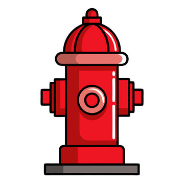 recommend clip art: Red Fire Hydrant Illustration 