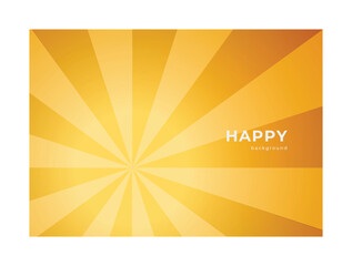 Orange abstract background with sunburst pattern