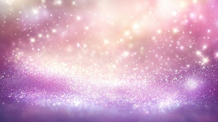 Obraz premium Glittering Bokeh Background in Pastel Shades