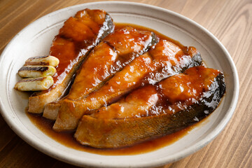 ブリの照り焼き