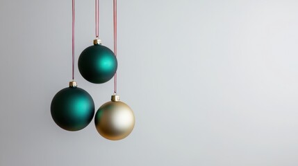 The Colorful Holiday Ornaments