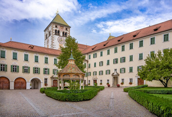 The Augustinian abbey of Novacella  in  Brixen, Italy.