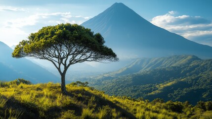 Fototapeta premium Majestic Mountain Landscape