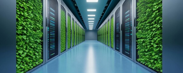 Eco-Friendly Data Center With Green Walls