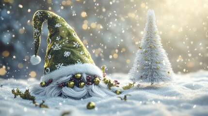 The Whimsical Christmas Gnome