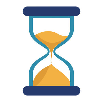 recommend clip art: Antique Hourglass. Vintage sand timer illustration isolated on a white background