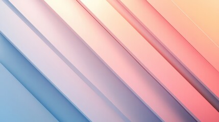 Obraz premium Modern Minimalist Soft Pastel Gradient Background