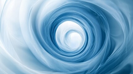 Obraz premium Swirling Blue Abstract Background
