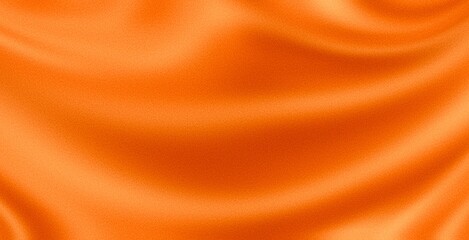 orange fabric silk Minimalist texture for aesthetic background beautiful abstract background gradient fresh color With noise for banner	