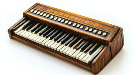 Vintage Harmonium Musical Instrument