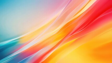 Obraz premium Bright and Bold Gradient Background with High Contrast