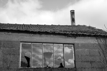ancienne cabane de pêcheur ostréicole sur l'île d'Oléron en France en Europe occidentale