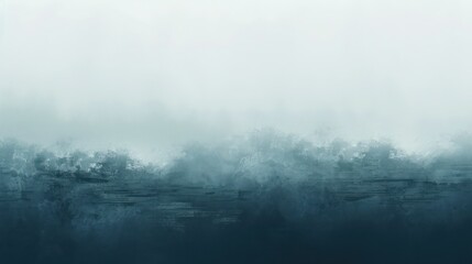 Fototapeta premium Abstract Teal and Grey Splashes and Brushstrokes