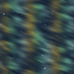 Night sky background with aurora borealis effects and stars