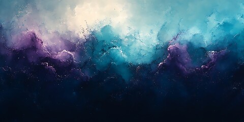 Obraz premium Abstract waves in vibrant colors create a dynamic scene.