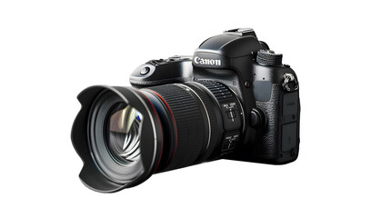 Fototapeta premium SLR, camera, cutout, transparent picture, transparent background