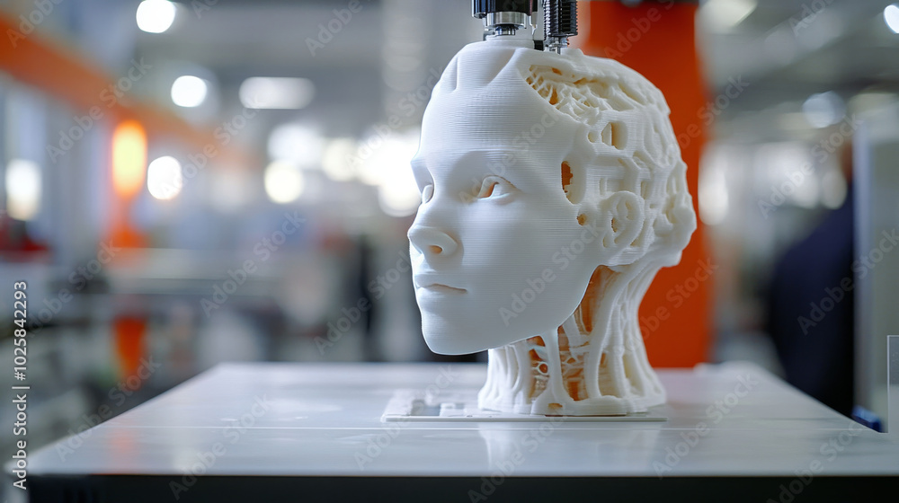 Poster this workshop teaches you how to use 3d printers. we printed a robot head using a 3d printer. 3d pri