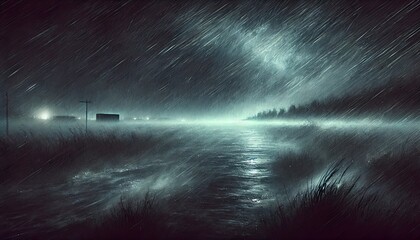 Obraz premium Windswept Lonelines