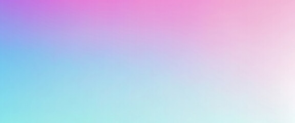 Fototapeta premium Vibrant soft blue and pink hues grainy gradient background