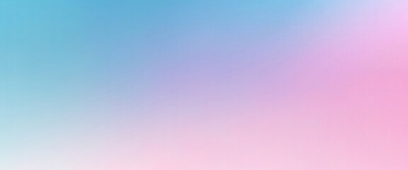 Vibrant soft blue and pink hues grainy gradient background
