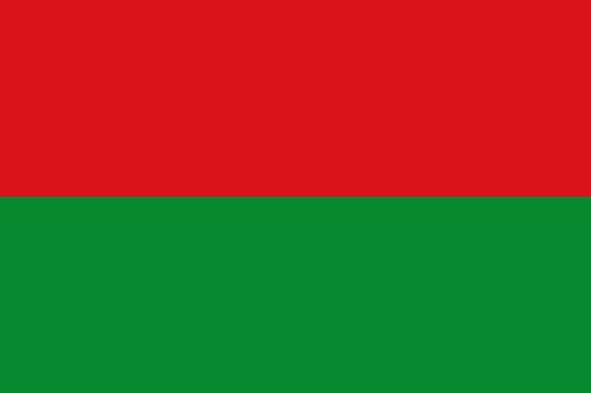 Flag of Arauca Department (Republic of Colombia, South America)