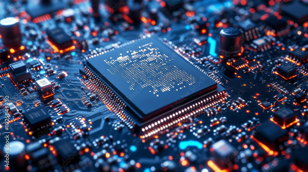 Poster electronic factories make tiny computer chips from silicon wafers. these wafers are round and have m