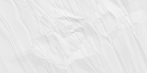 Paper texture background, Old paper background ripple soft white pattern wave crumple. Crushed and creased soft paper. Abstract wrinkle effect grunge and rough backdrop vintage page.