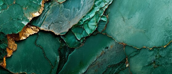 gold foil adorns its perimeters