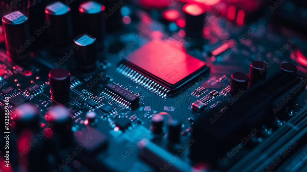 Poster designing and building electronic devices. this includes components like the main processor (cpu), m