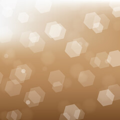 Brown background with bokeh pattern